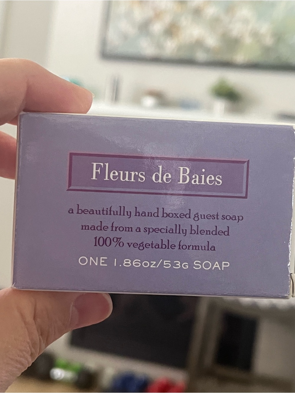 LAFCO Fleurs de Baies Bath Soap unused